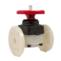 Клапан запорный из полимерных материалов Safi