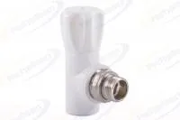 Вентиль PPR для радиатора, угловой, RTP (РосТурПласт)