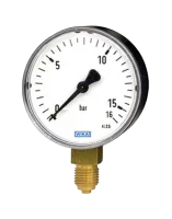 Манометры Wika 111.10 с трубчатой пружиной (корпус сталь)