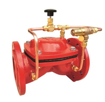 Клапан редукционный пилотный АСТА-Р01/02Т фланцевый В Уфе