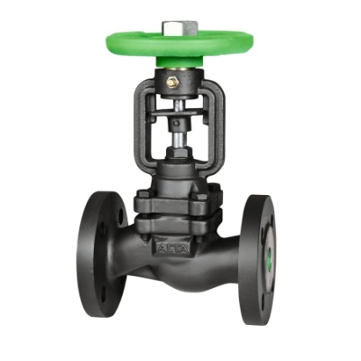 «Сильфонный вентиль АСТА В313 для пара», «Арматура АСТА для теплосетей», «Вентиль В313 в разрезе» В Уфе