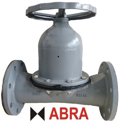 Диафрагменный (мембранный) вентиль ABRA-M8(X)FB GGG50. DN50-200 В Уфе