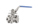 Шаровой кран ADL BV17 ISO резьбовой из нержавеющей стали В Уфе