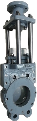 Задвижка шиберная ABRA-KV-03 с ISO фланцем / Редуктором В Уфе