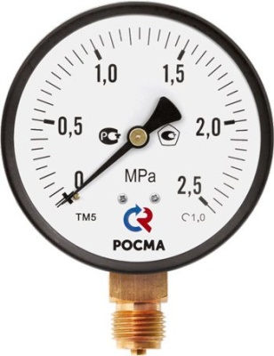 Манометр, Тип ТМ серия 10, общетехнический, с повышенным классом точности, Росма В Уфе