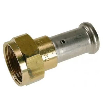 Муфта-пресс с накидной гайкой, плоское уплотнение В Уфе