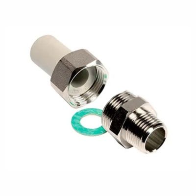 Разборное соединение PPR, с наружной резьбой В Уфе